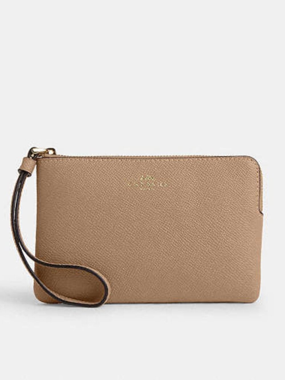 Coach Corner Zip Wristlet